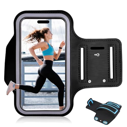 Xinlon 2PCS Brazalete Movil Running Universal, Brazalete para Smartphone, Brazalete Móvil Deportivo Ajustable con Banda Reflectante, Compatible con Teléfono De hasta 6,5 Pulgadas para Correr Gimnasio Xinlon 2PCS Brazalete Movil Running Universal, Brazalete para Smartphone, Brazalete Móvil Deportivo Ajustable con Banda Reflectante, Compatible con Teléfono De hasta 6,5 Pulgadas para Correr Gimnasio