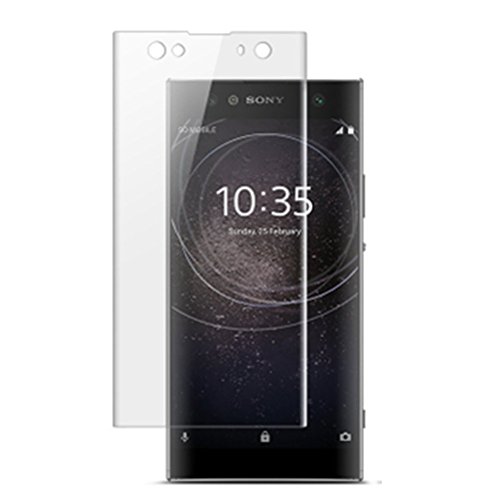 XMTN Sony Xperia XA2 Ultra 6.0" Protector de Pantalla,Curvado 3D 0.3mm Dureza de Grado 9H Protector de Pantalla de Vidrio Templado Protector para Sony Xperia XA2 Ultra Smartphone (Transparente)