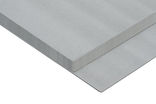 XPS - Placas de aislamiento de espuma para suelo radiante 800 x 600 x 5 mm, cobertura de 9.79 Sqm, aislamiento térmico de poliestireno extruido