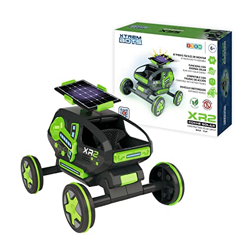 Xtrem Bots - Coche Solar | Coches De Juguetes con Kit Solar | Kit Robotica | Coche Juguete Solar | Kit De Robotica | Robótica Educativa