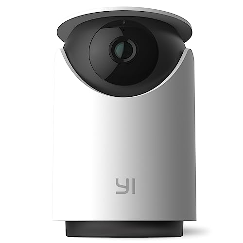 YI Camara Vigilancia WiFi Interior Dome U 2K, Cámara de Seguridad IP 360°, Detección de Movimiento y Sonido, Visión Nocturna, Compatible con iOS/Android, Monitor para Mascotas/Tiendas/Ancianos