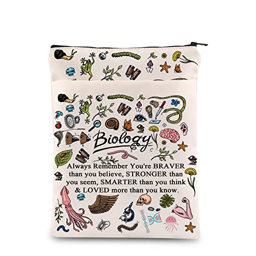 Funda protectora para libros de biología, regalo para amantes de la biología, profesor, estudiante, regalo de biología, funda protectora para libros, Funda para libro de biología, moda