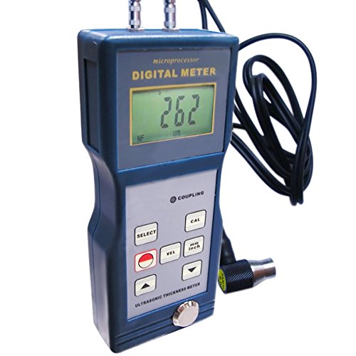 Landtek Instrumentos Medidor ultrasónico de espesor 1,5 A 200 mm
