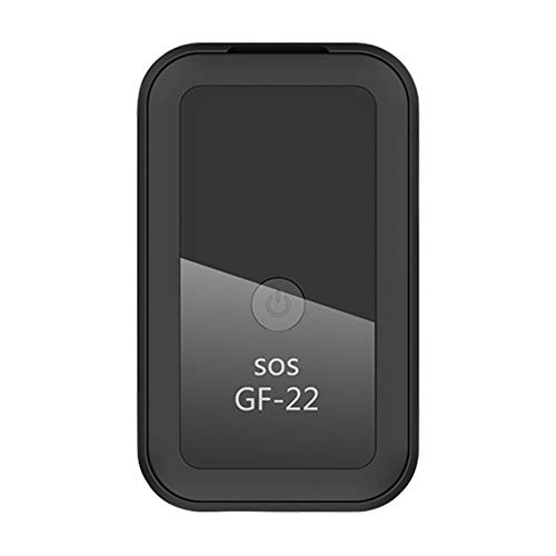 Mini Localizador GPS GF-22, Rastreador En Tiempo Real con Fuerte Seguimiento Magnético Antipérdida Recordatorio Seguridad para Protección Cercas Mapa SOS Y HD Un Toque